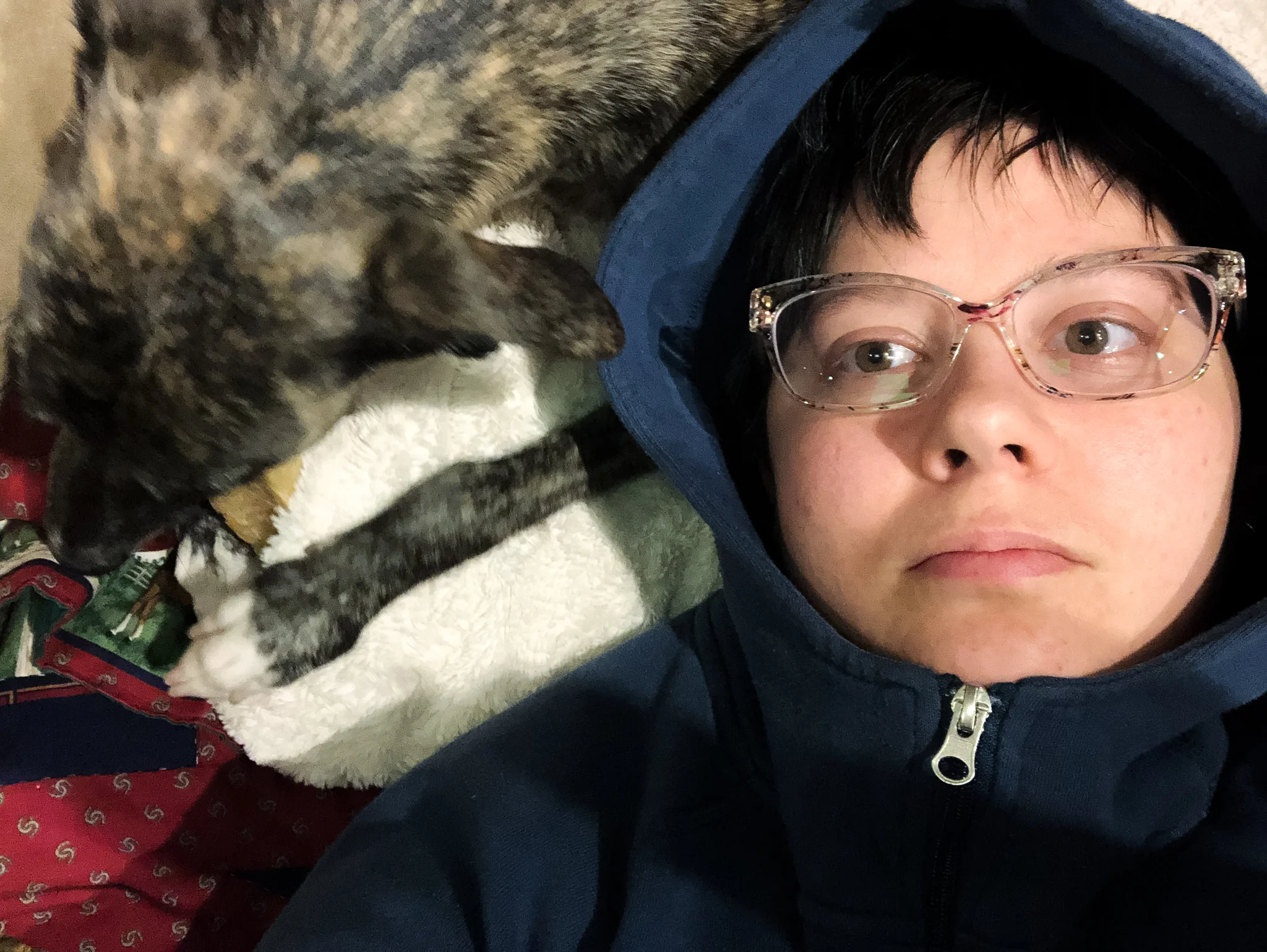 Radar is possibly more patient than me. Or she’s just better at taking naps while waiting.