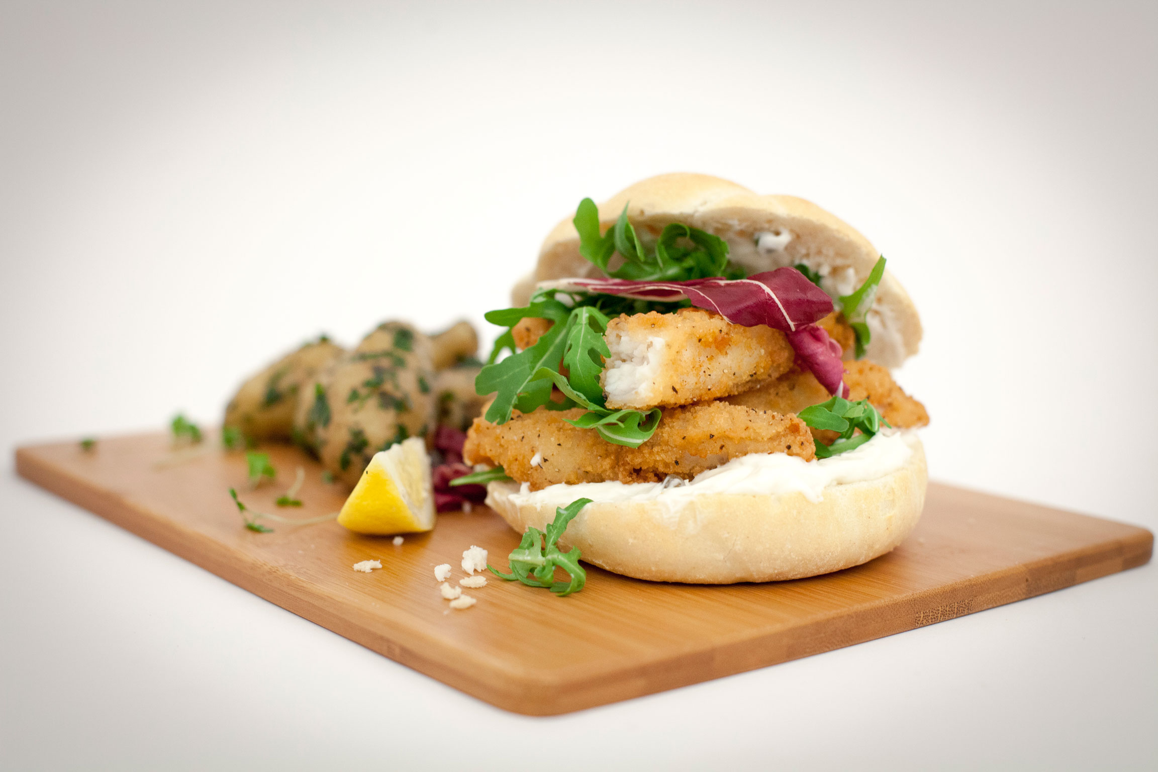 Whitby Seafoods mega sandwich, which is making me hungry.