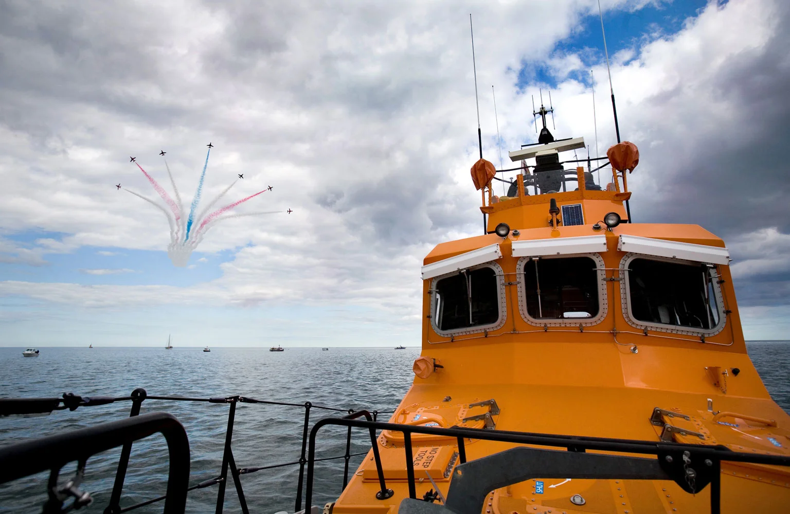 Red Arrows & RNLI. 2011.