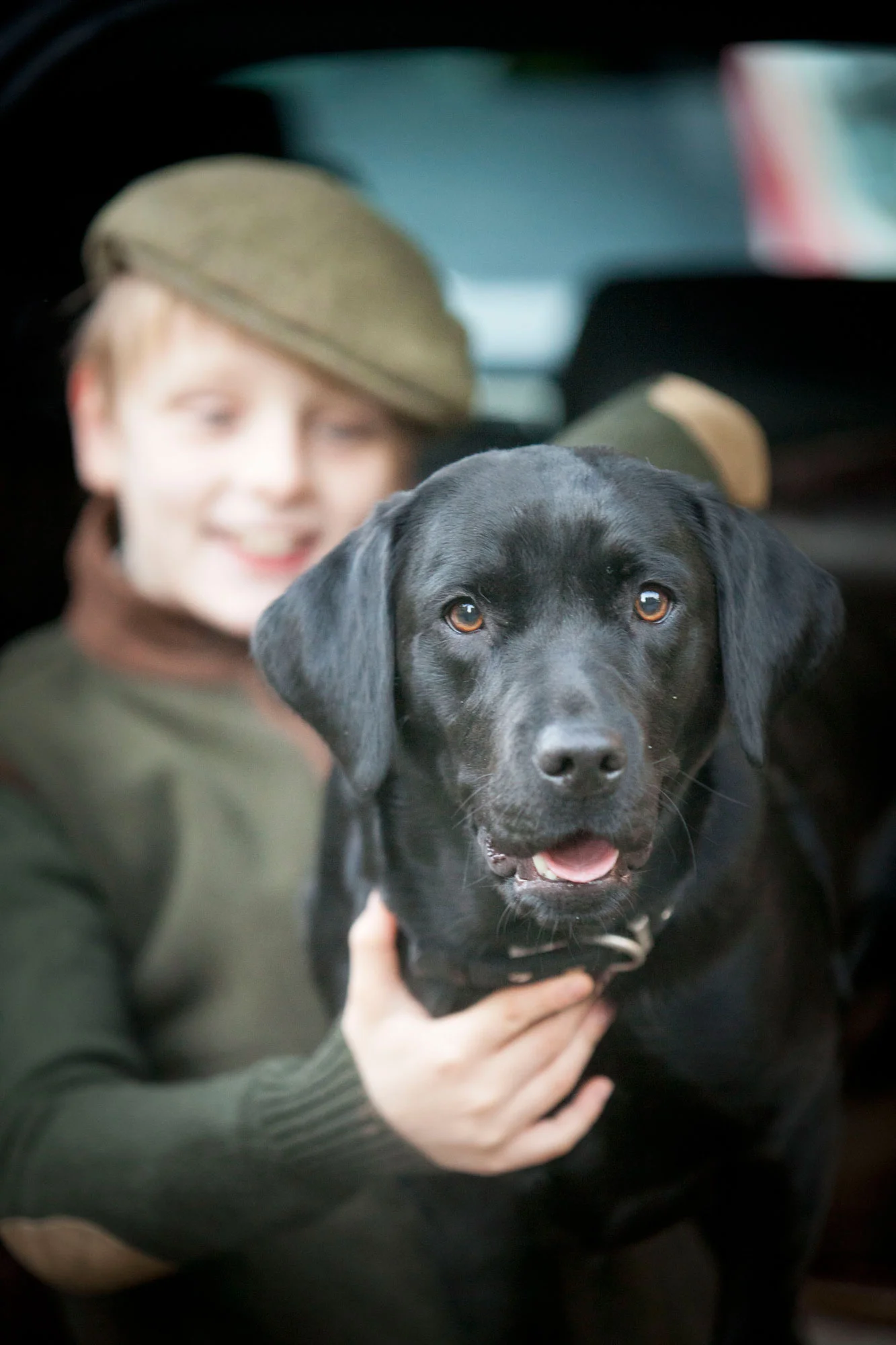 One happy Lab.