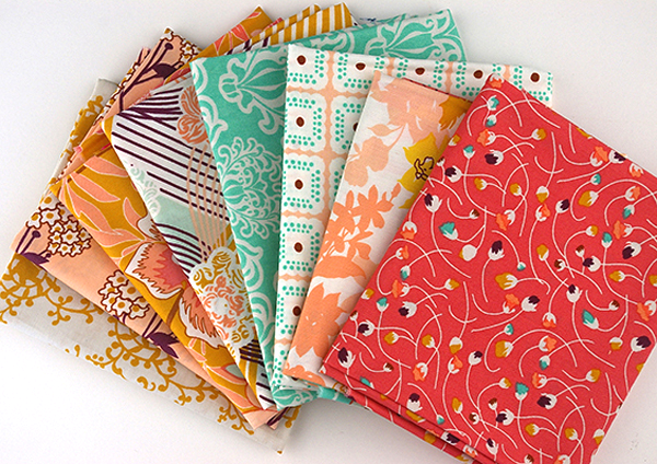 Fat Quarters from the Summerlove Collection by Pat Bravo