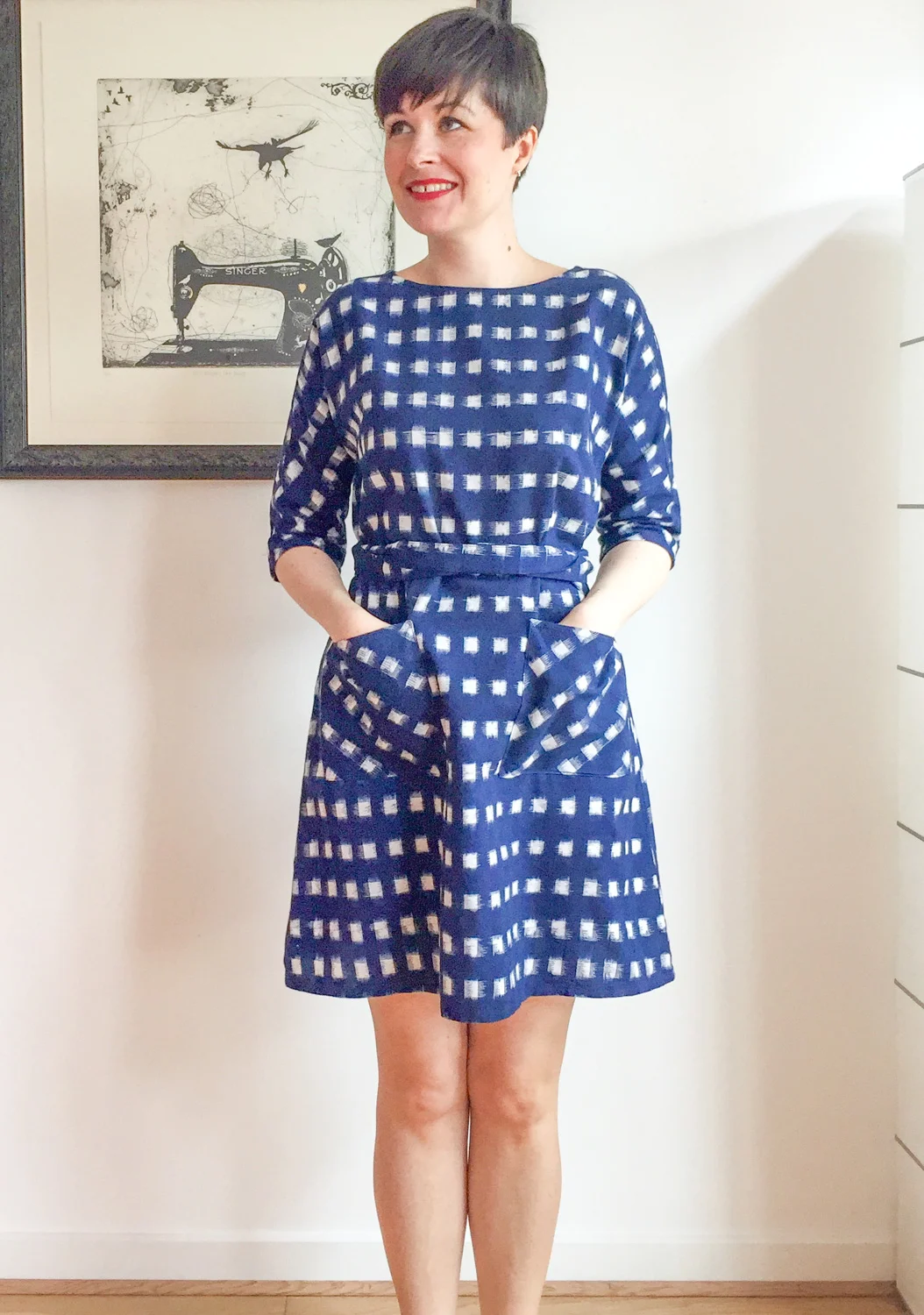 THE LOTTIE DRESS or SHIRT by Christine Haynes The Lottie Dress and Shirt are loose fitting wardrobe staples with three sleeve and three length options for 18 mix and match combinations. All three views pull over the head without the need for closures, making it a great project for a new sewer, or a fast sew for someone more experienced..