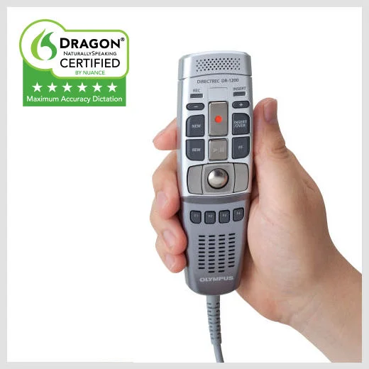 Olympus DR-1200 hand held microphone