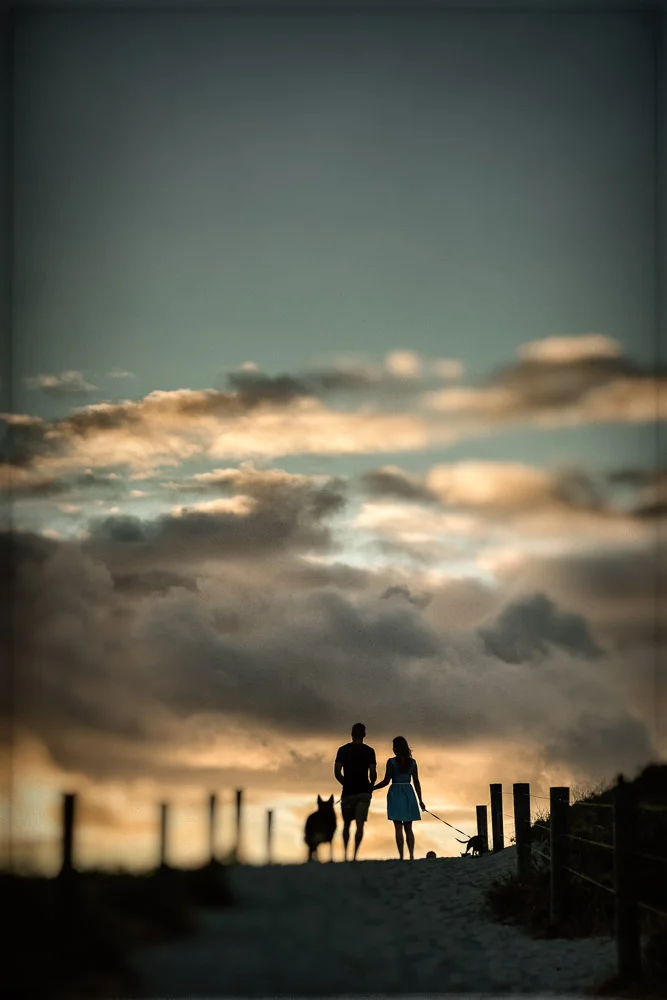 Nathan and Grace / Engagement portrait session in Fremantle
