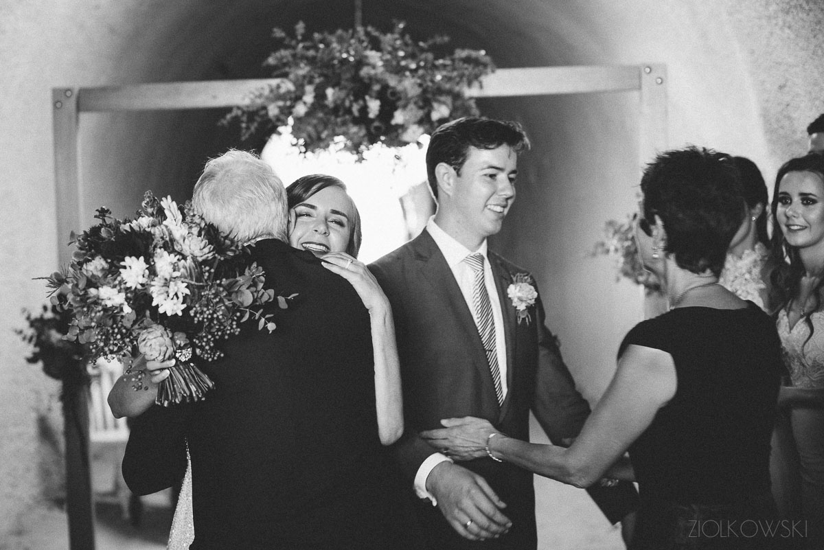 Leila and Conor/ Fremantle wedding with a splash/dash of rain.