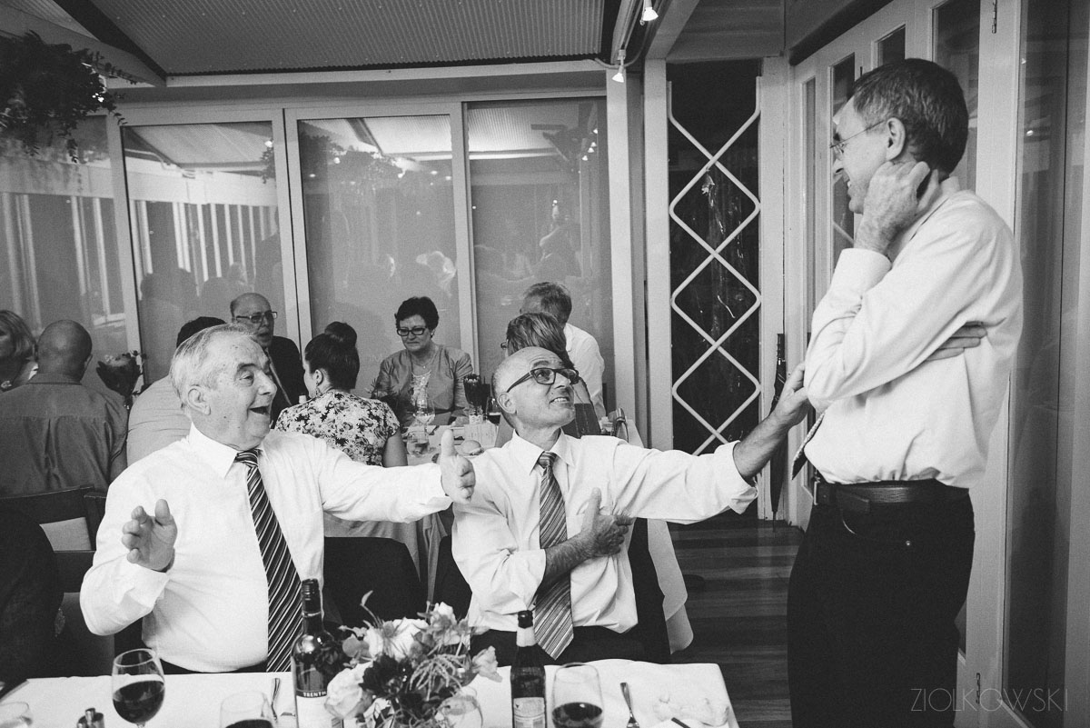 Leila and Conor/ Fremantle wedding with a splash/dash of rain.