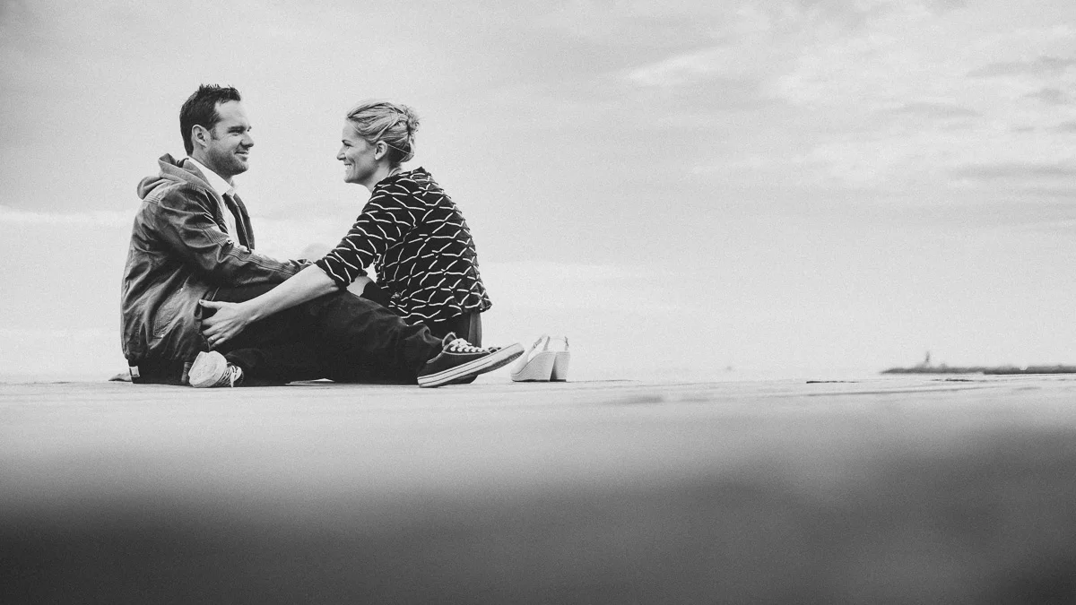 Arna and Kade / 'Be yourselves' portrait session in Fremantle