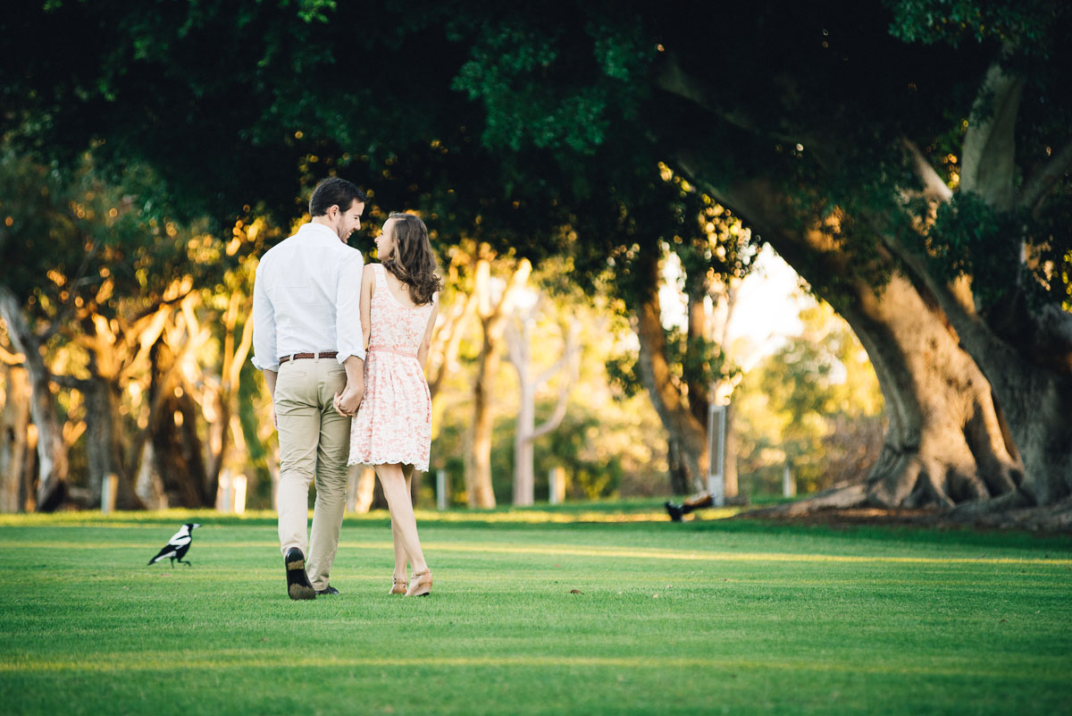 Point Walter Reserve 'Be yourselves' portrait session / Leila and Conor