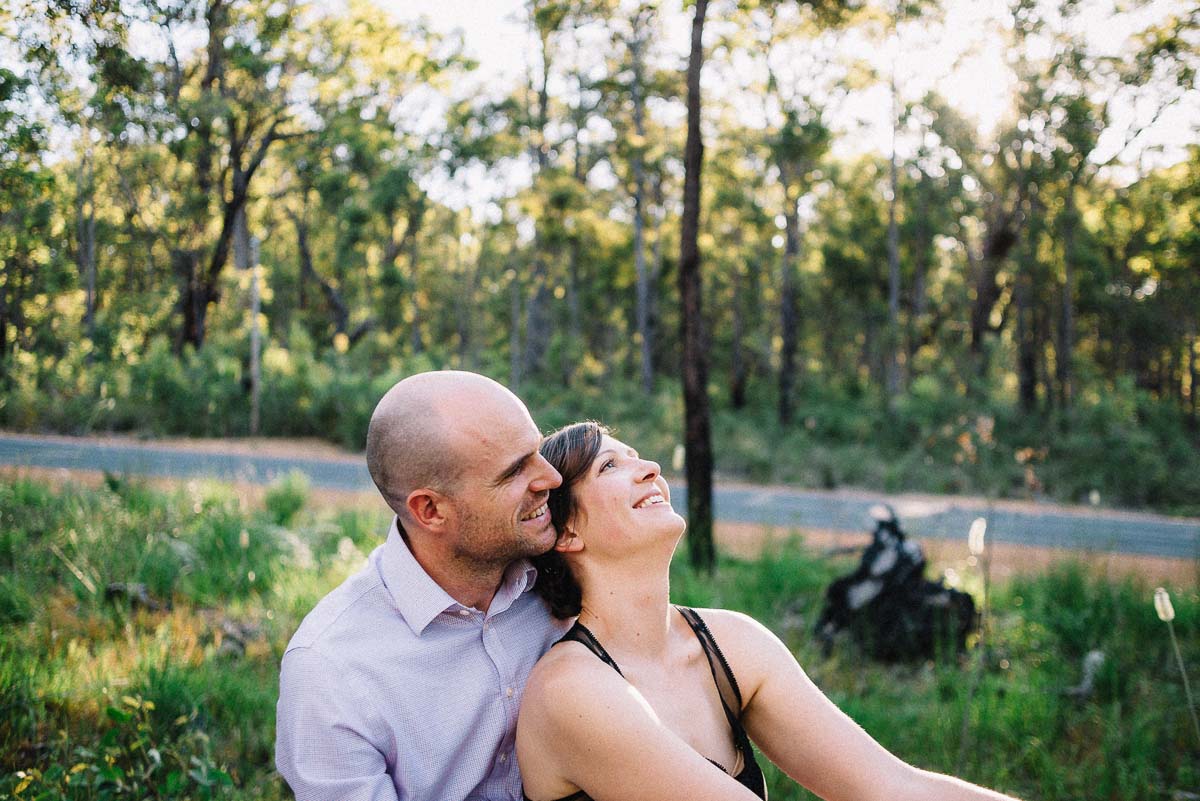 Pre- wedding session / Gemma and Alan / Perth Hills
