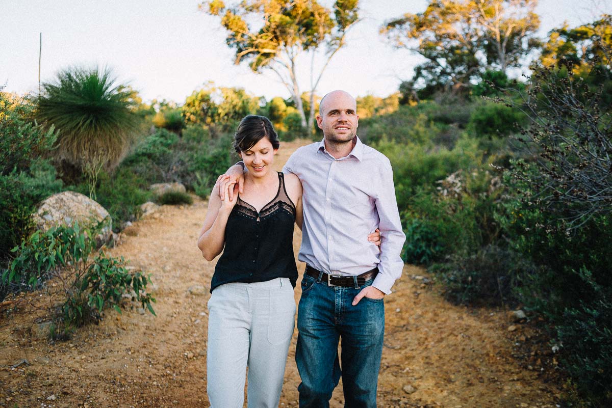 Pre- wedding session / Gemma and Alan / Perth Hills
