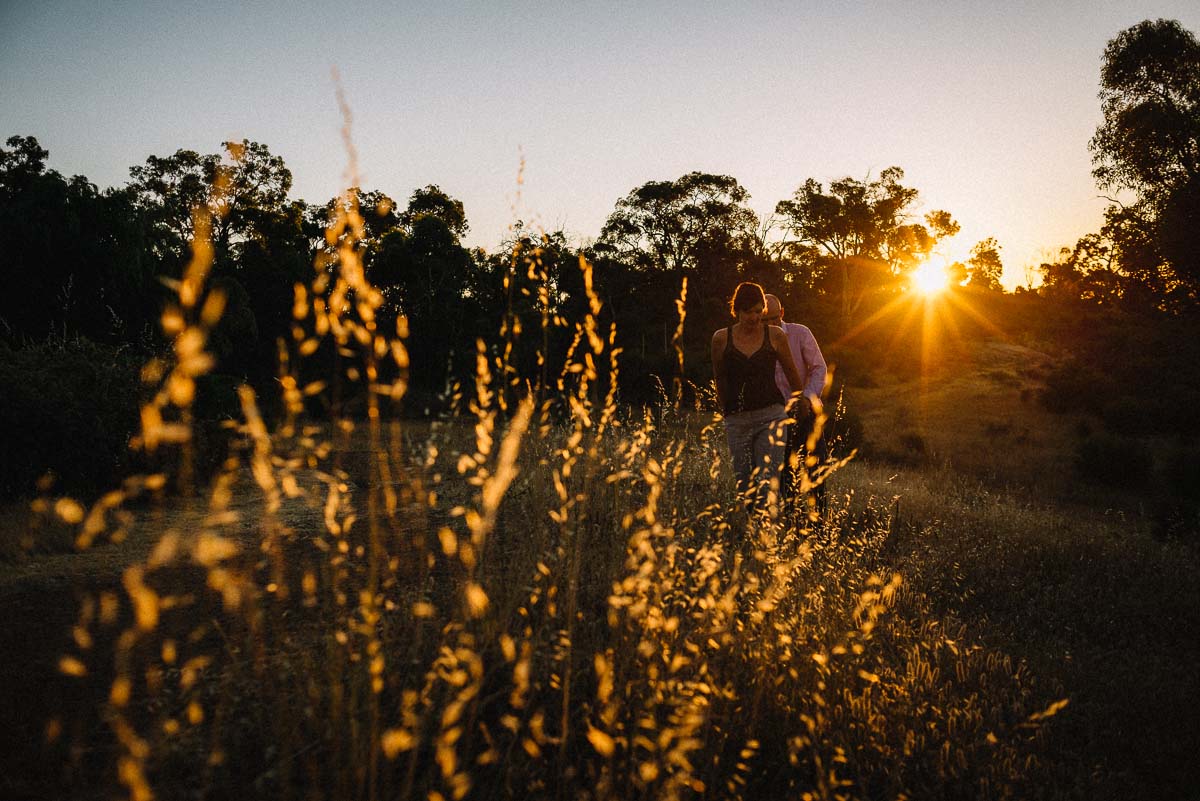 Pre- wedding session / Gemma and Alan / Perth Hills
