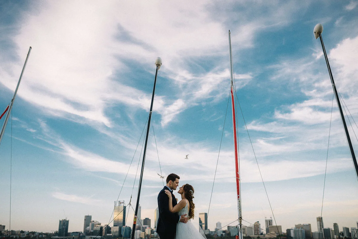 South Perth Foreshore wedding / Monika and Ryan