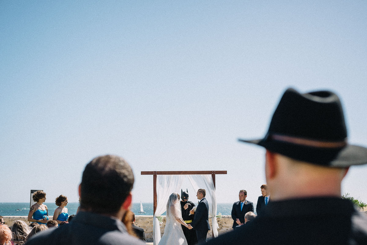 Quirky wedding in Fremantle