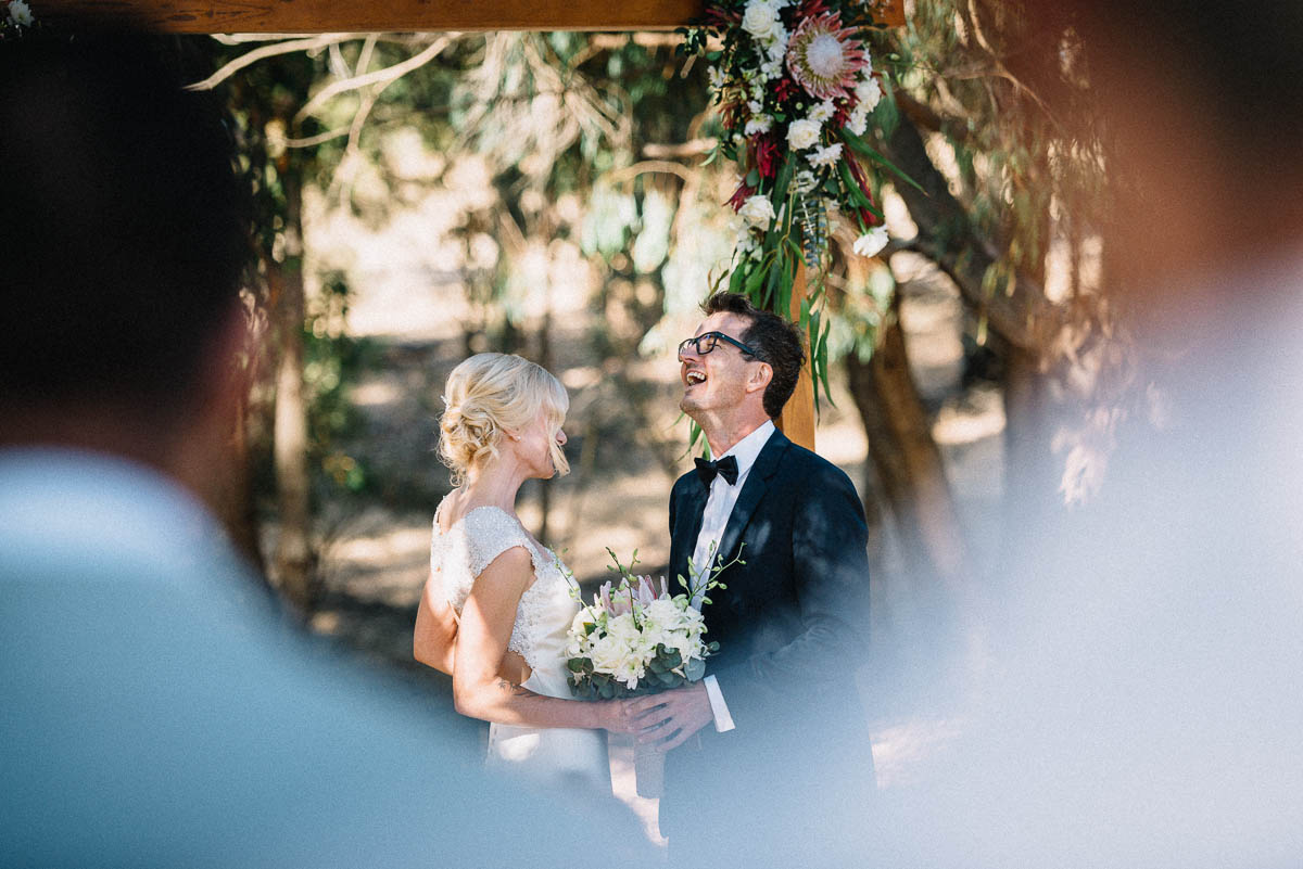 Backyard and relaxed wedding in Yallingup / Aneta and Anthony