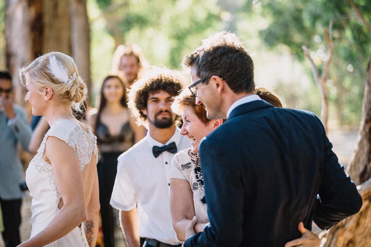 Backyard and relaxed wedding in Yallingup / Aneta and Anthony