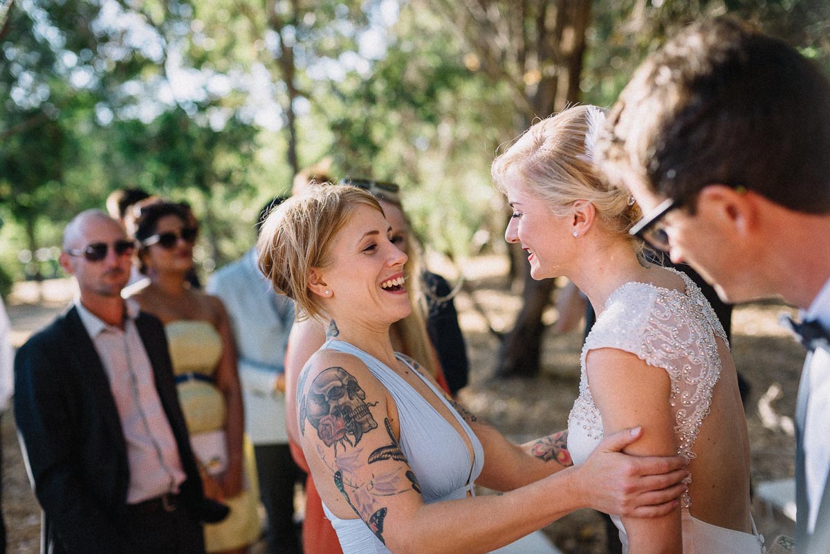 Backyard and relaxed wedding in Yallingup / Aneta and Anthony