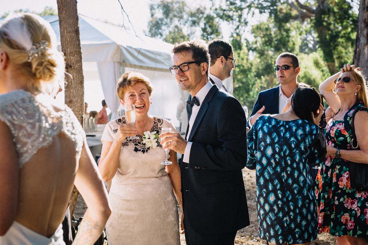 Backyard and relaxed wedding in Yallingup / Aneta and Anthony