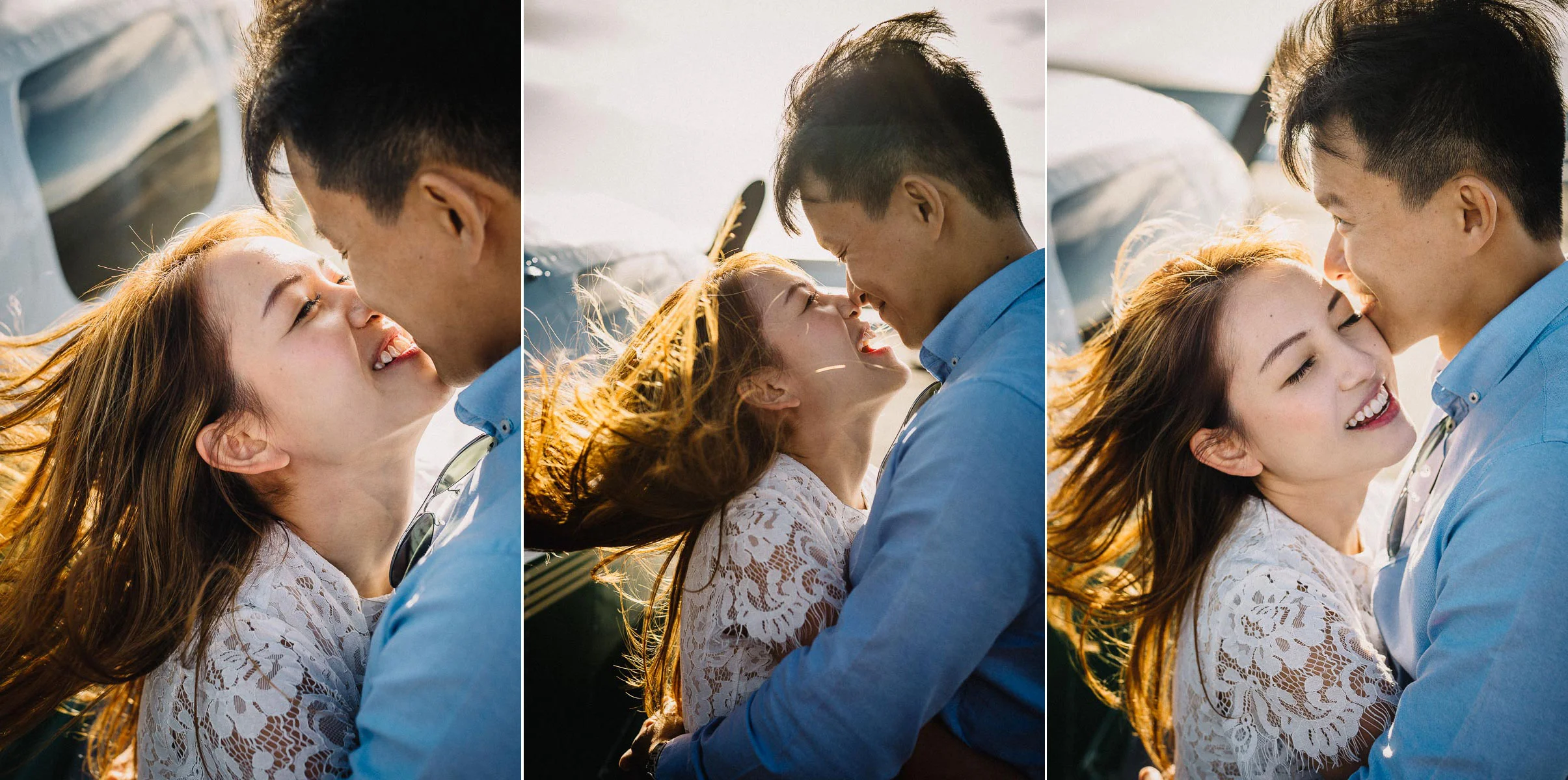 A little airport adventure / Couple photography session