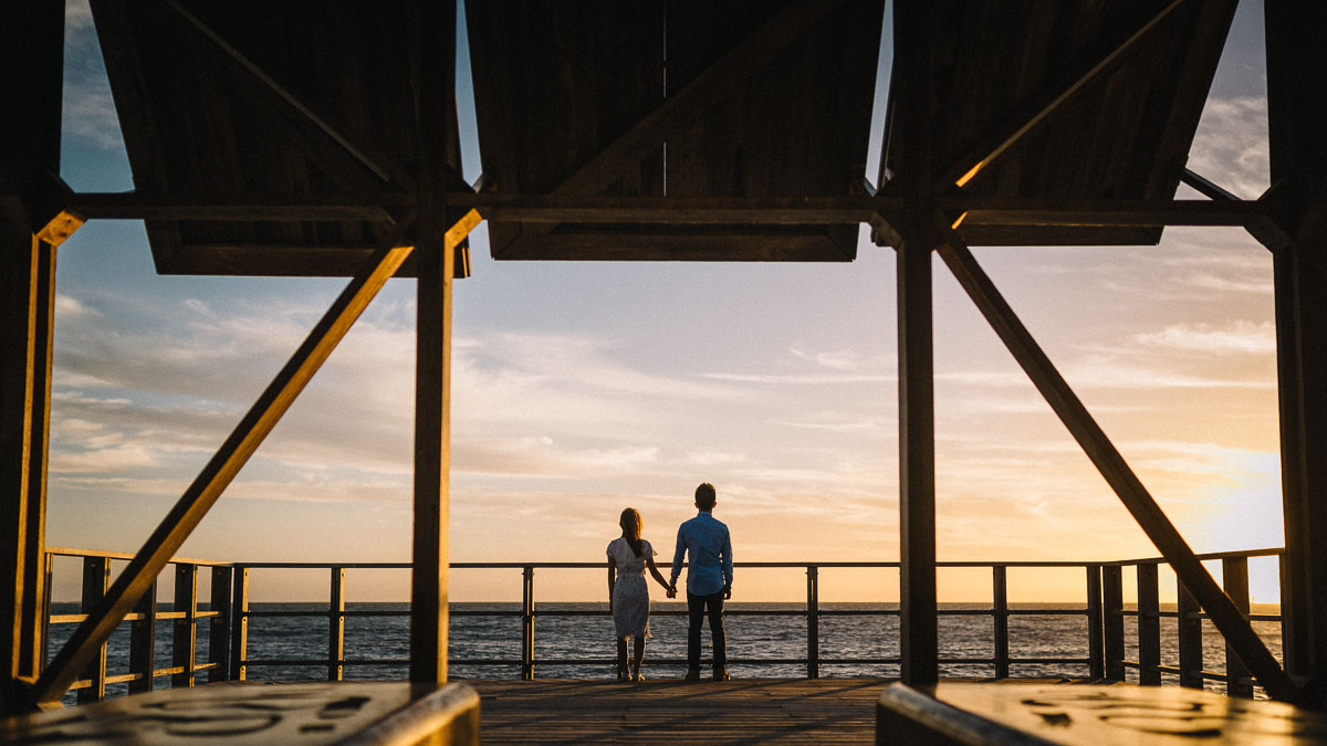 A little airport adventure / Couple photography session