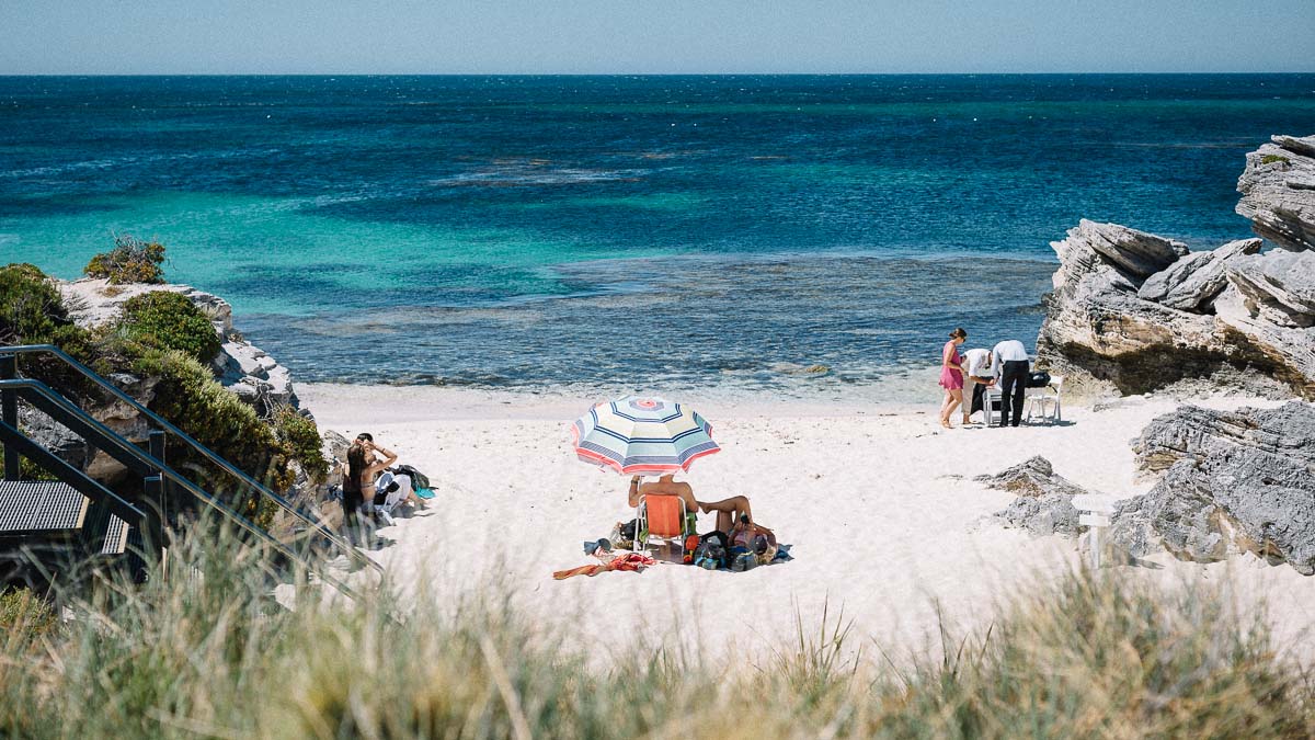 Rottnest Island Elopement / complete freedom