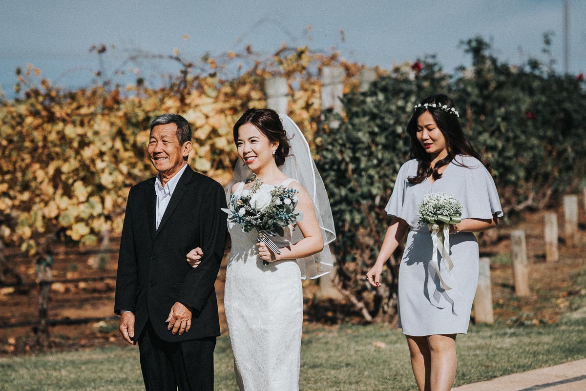 All the way from Hong Kong to get married in Perth