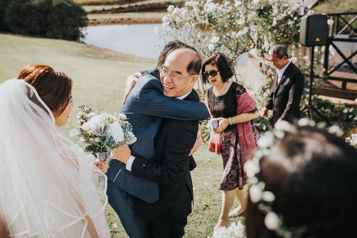 All the way from Hong Kong to get married in Perth