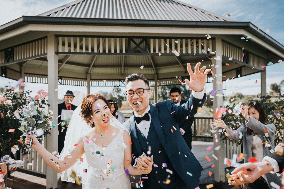 All the way from Hong Kong to get married in Perth