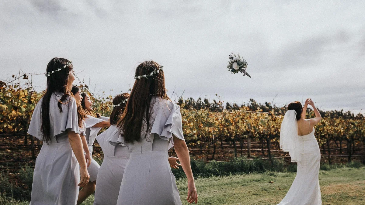 All the way from Hong Kong to get married in Perth