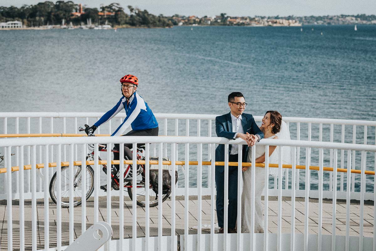 All the way from Hong Kong to get married in Perth