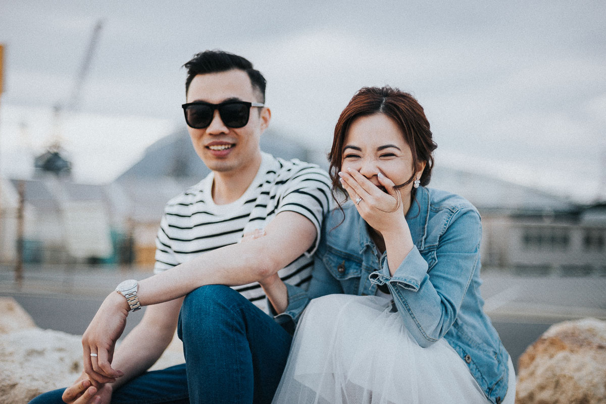 All the way from Hong Kong to get married in Perth