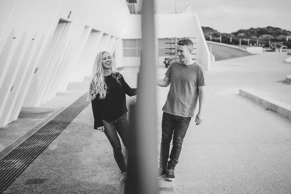 Perth City Beach Engagement Session