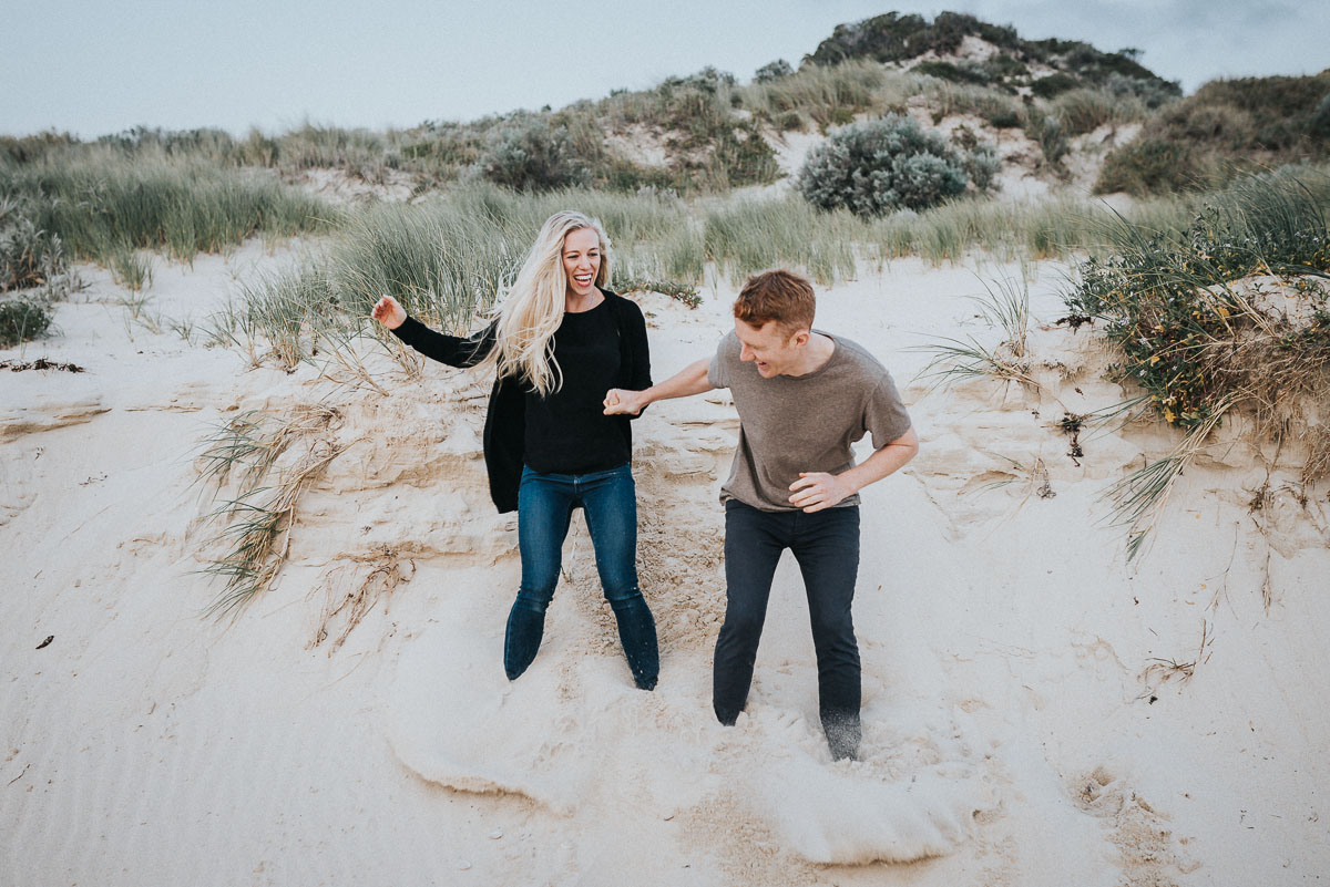 Perth City Beach Engagement Session