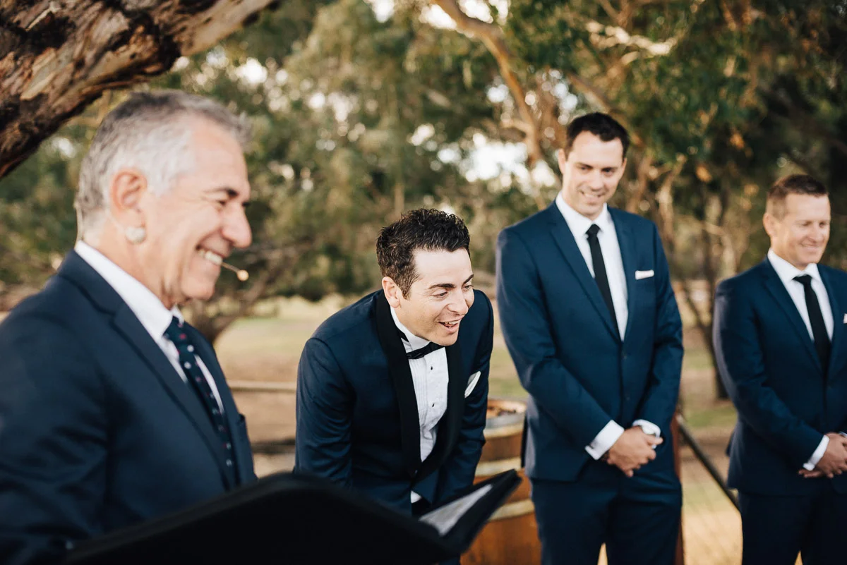 Upper Reach Winery Wedding