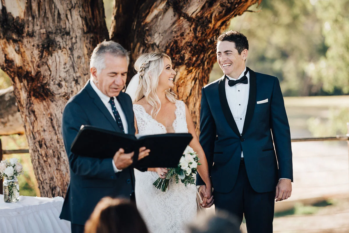 Upper Reach Winery Wedding