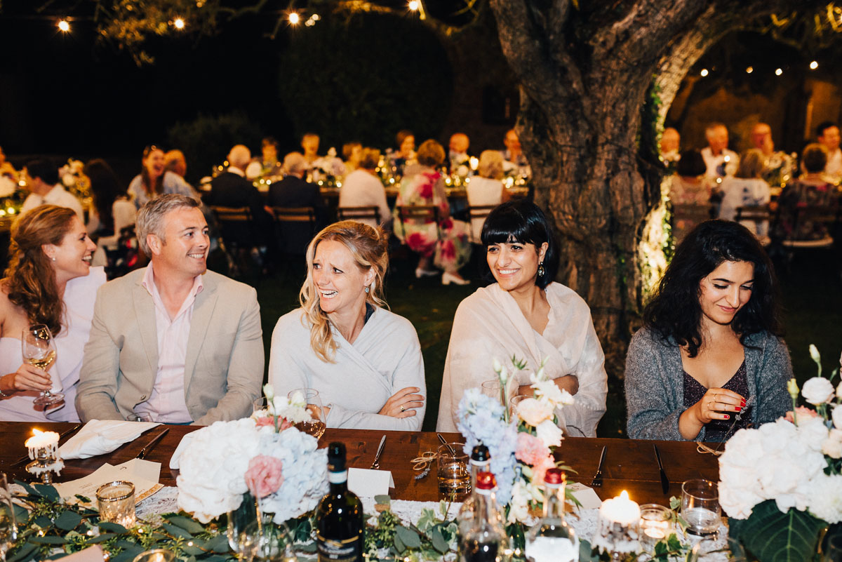 Wedding reception in Tuscanny venue Terre Di Nano