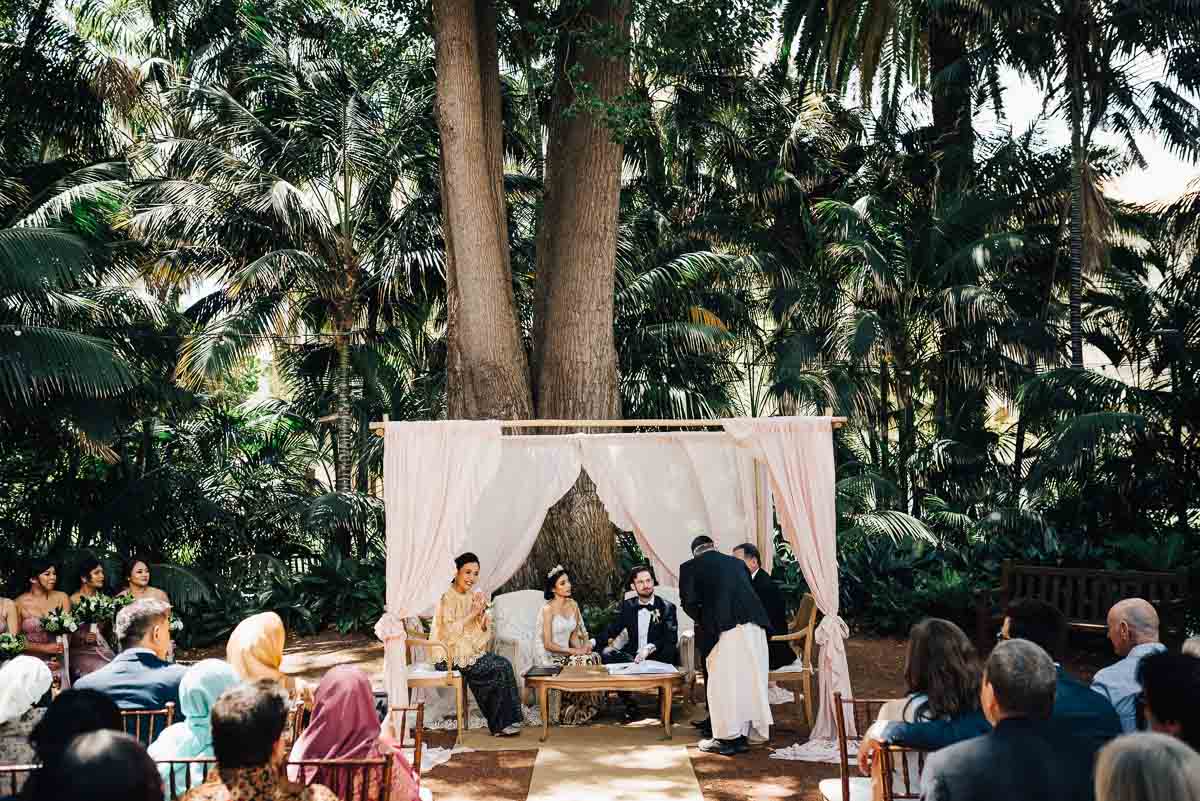 Garden Wedding at University of Western Australia