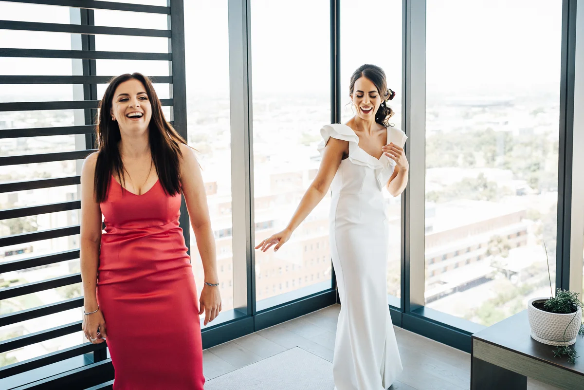 Quirky WA Rowing Club Wedding