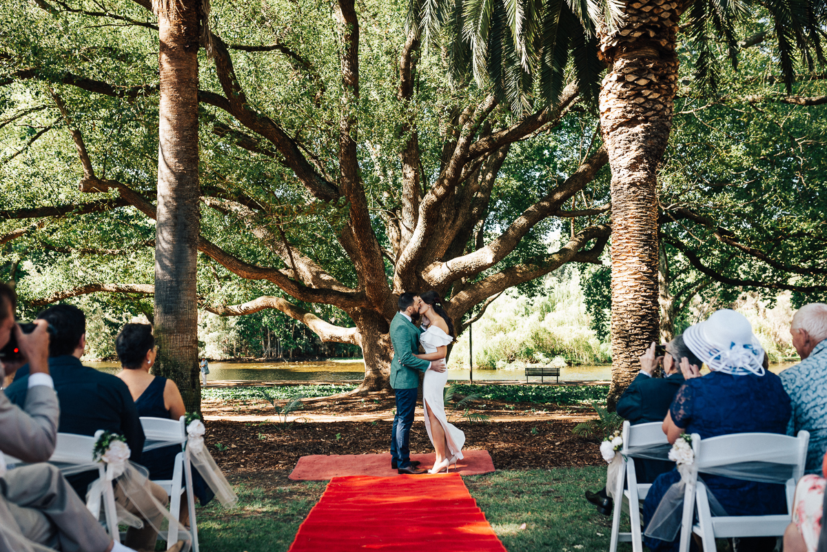 Quirky WA Rowing Club Wedding