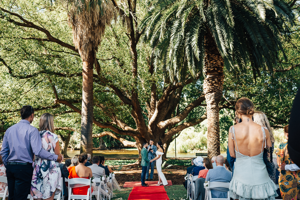 Quirky WA Rowing Club Wedding
