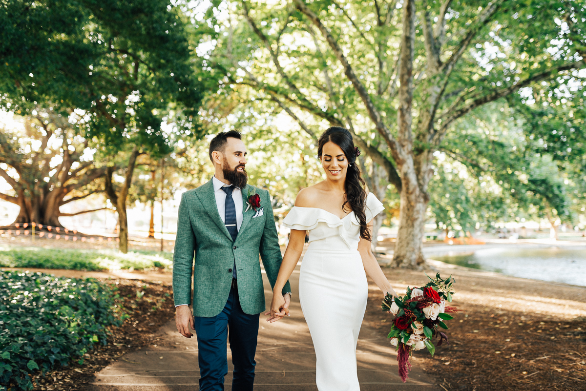 Quirky WA Rowing Club Wedding