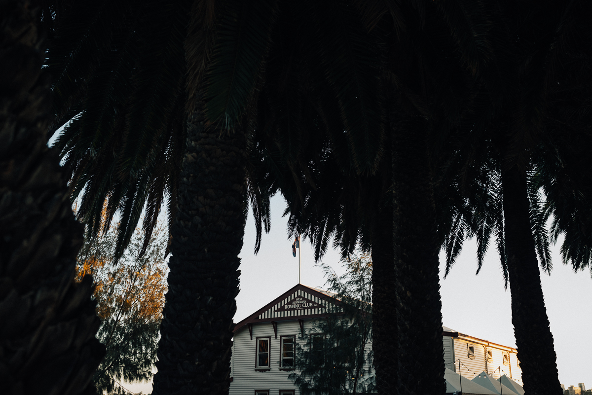 Quirky WA Rowing Club Wedding