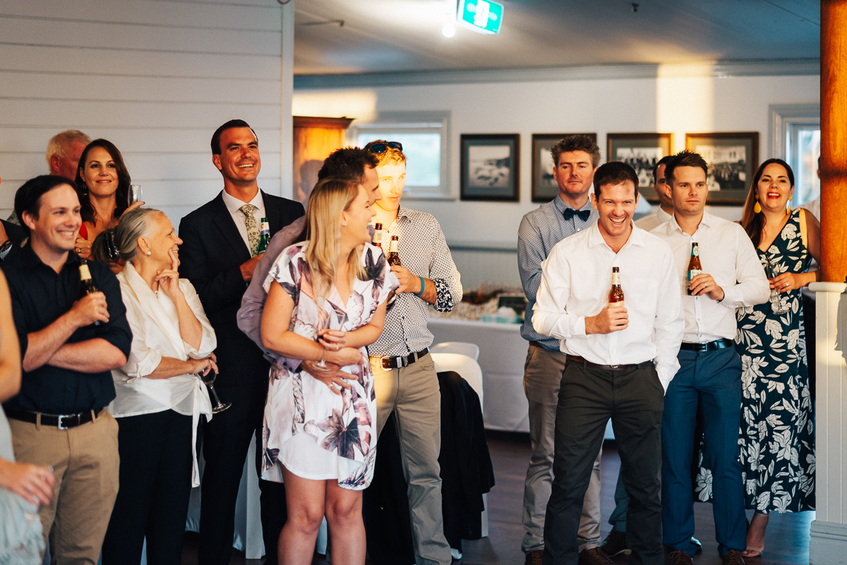 Quirky WA Rowing Club Wedding