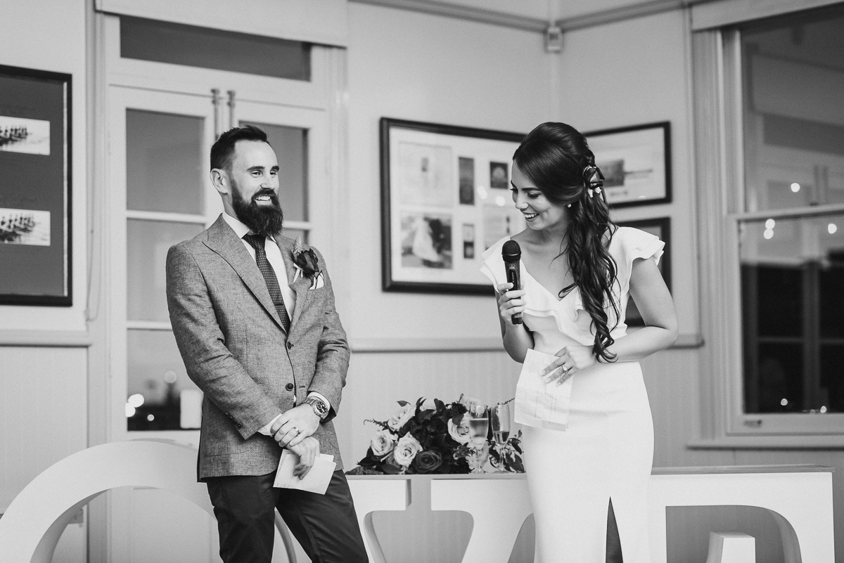 Quirky WA Rowing Club Wedding