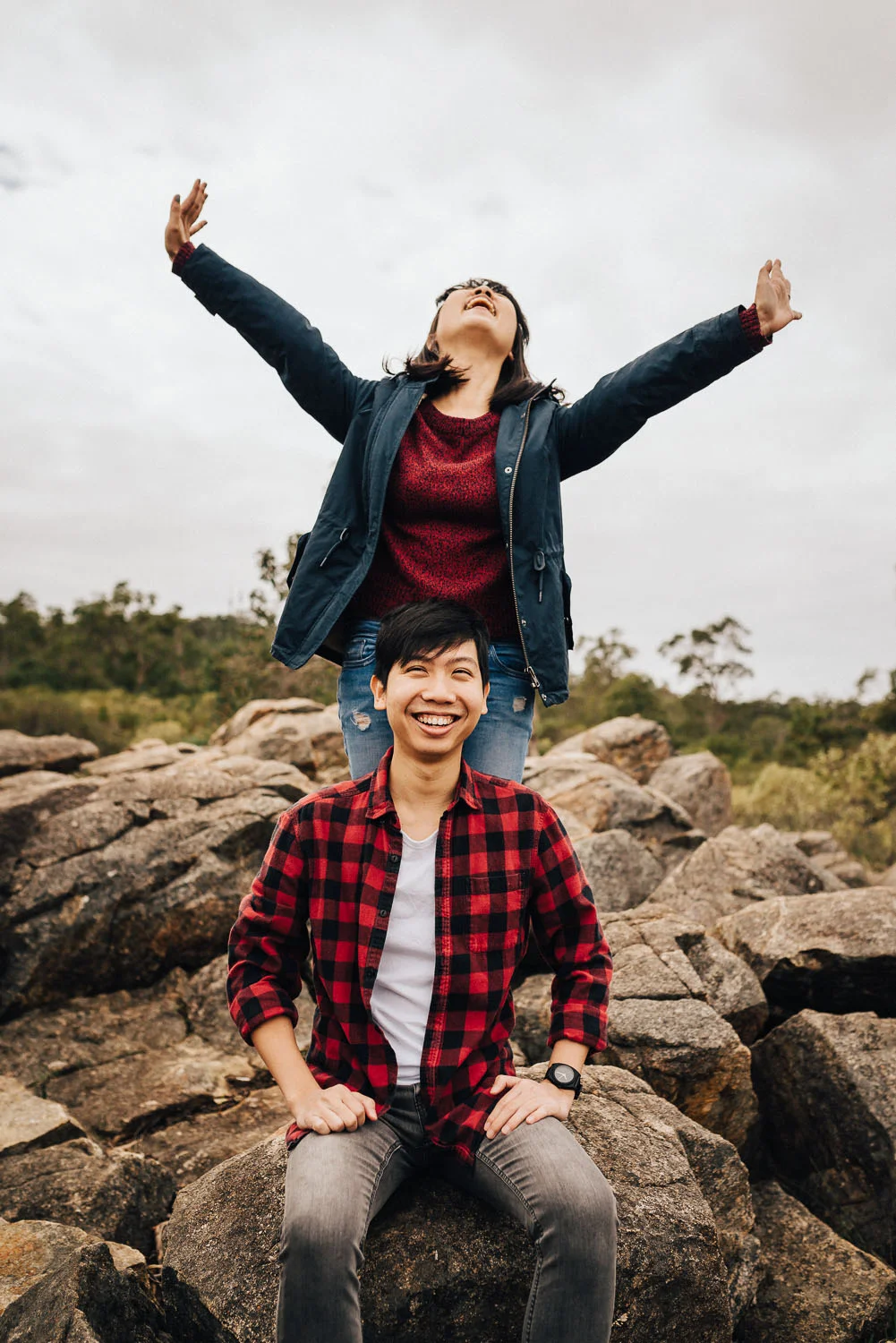 Funky and Fun Prewedding session Perth