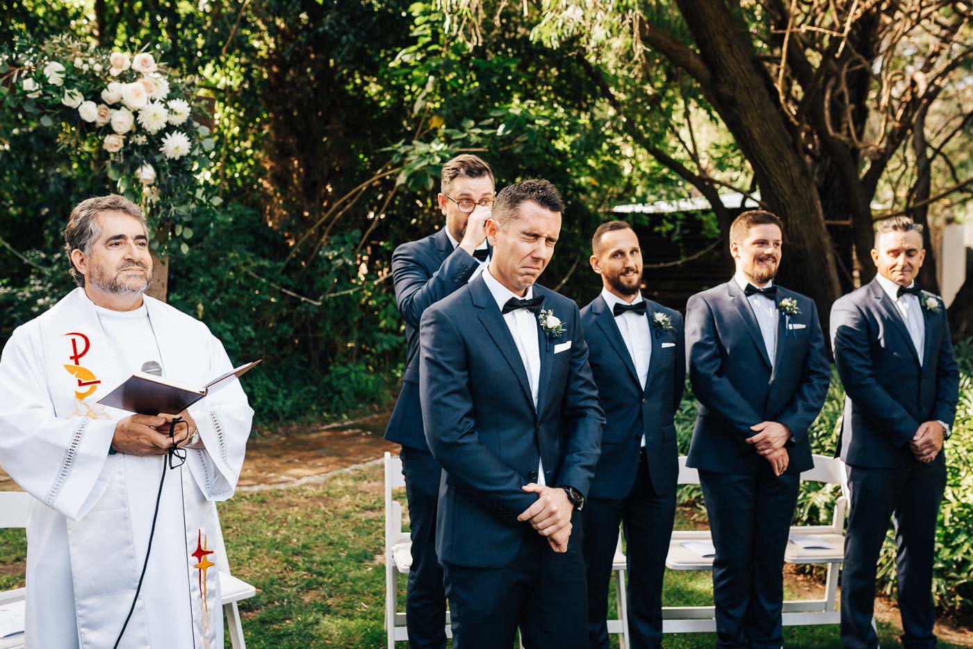 Chandelier's on Abbey wedding.