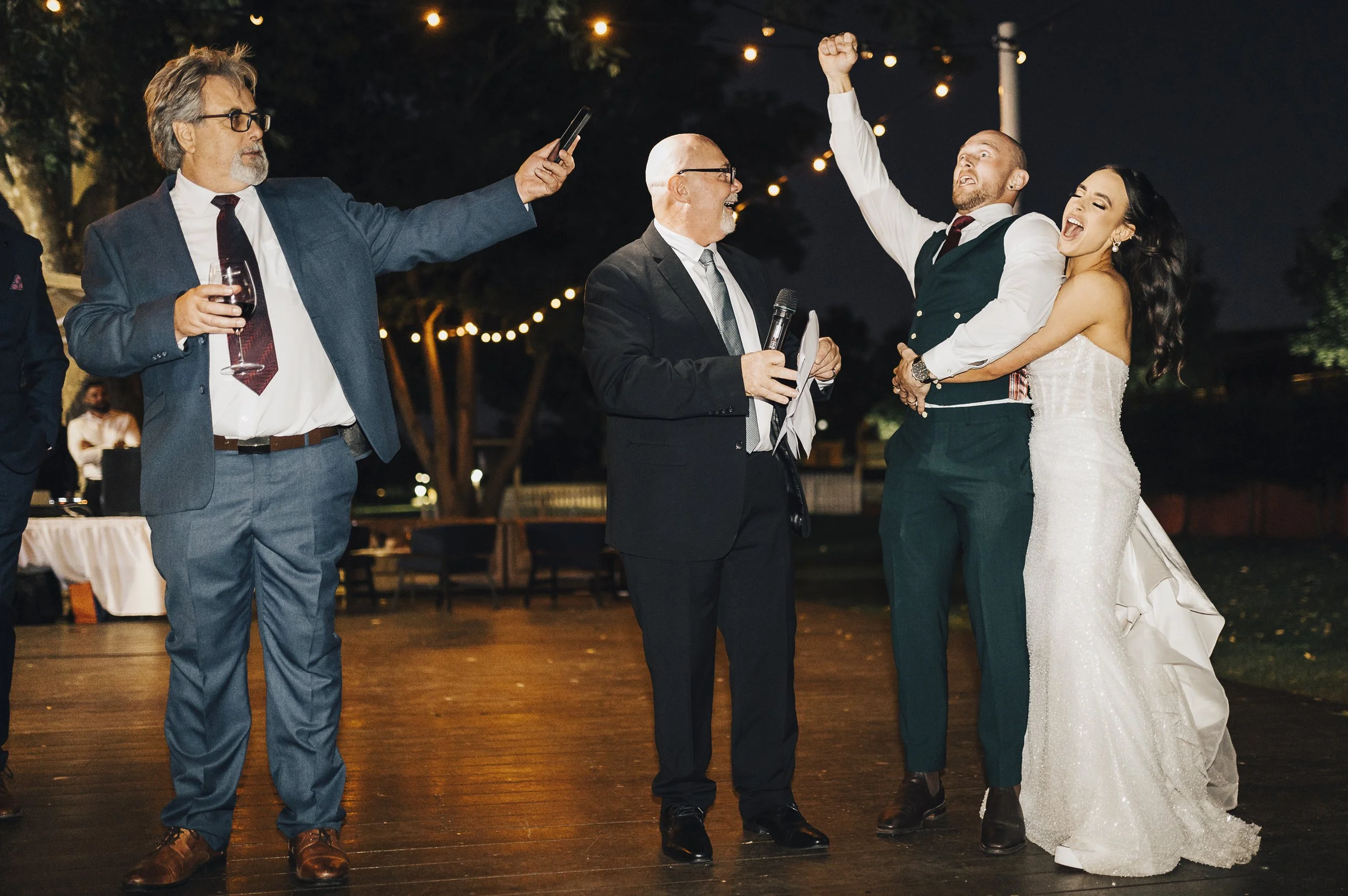 Speeches can get a little crazy too :)