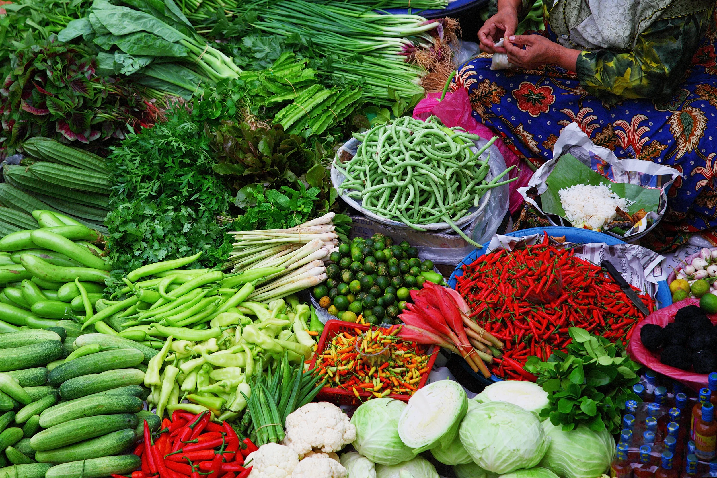 Stick with fresh, whole and natural foods. Skip the processed and packaged stuff! 