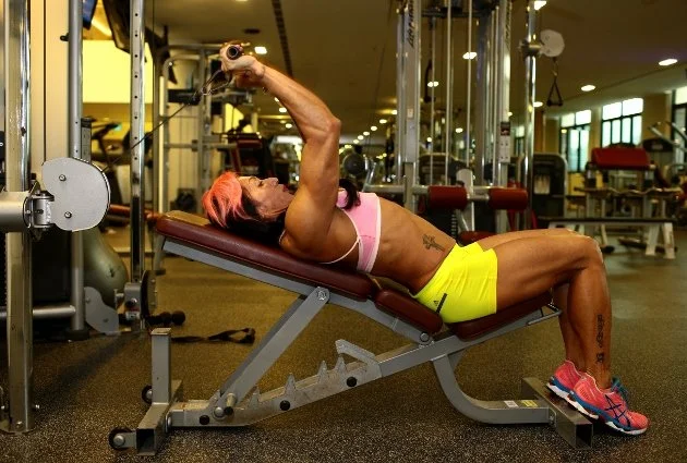 Singapore's own Agnes Lee, still fierce at age 60. Image: http://sg.sports.yahoo.com