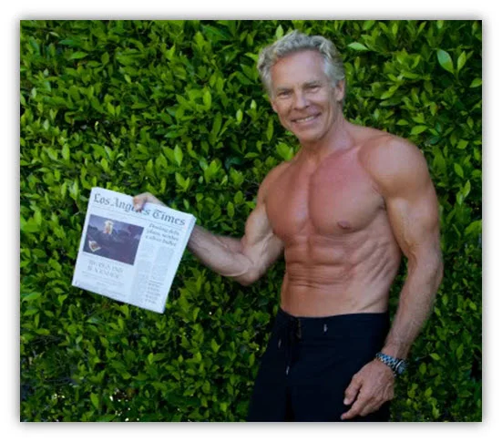 Fitness author, triathlete and Paleo promoter Mark Sisson is 58 years old. I mage: http://www.marksdailyapple.com/