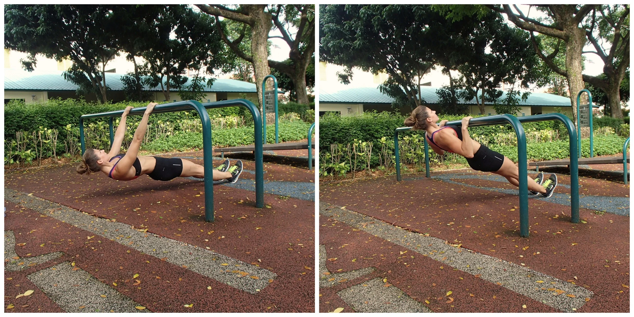 Parallel Bar Pull-Ups